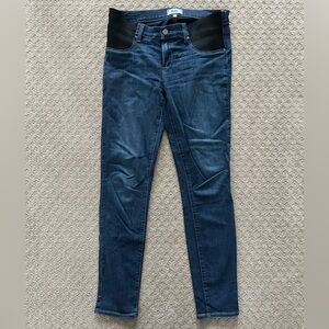 PAIGE maternity Blue Skinny Jeans